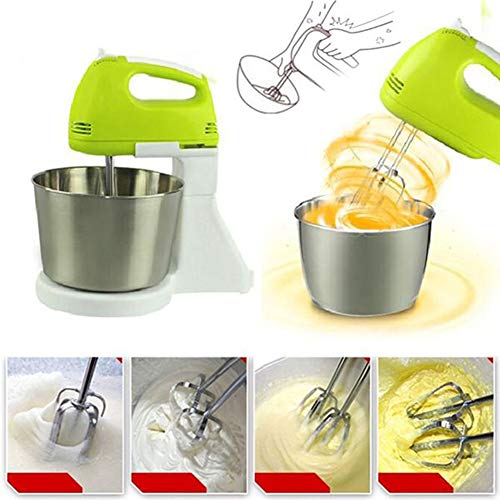 Küchenmaschine,200W Multifunktional 7 Geschwindigkeit Geräuschlos Teigmaschine Mit 2.5 L Edelstahl Rühlschüssel… – Bild 3