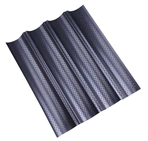 Teglia per pane francese a quattro scanalature