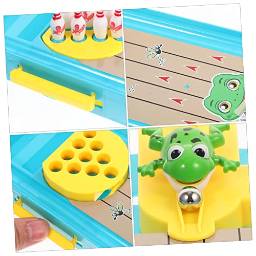 Juguete de bolos de mesa TOYANDONA para tardes de fiesta familiar y juegos infantiles 2