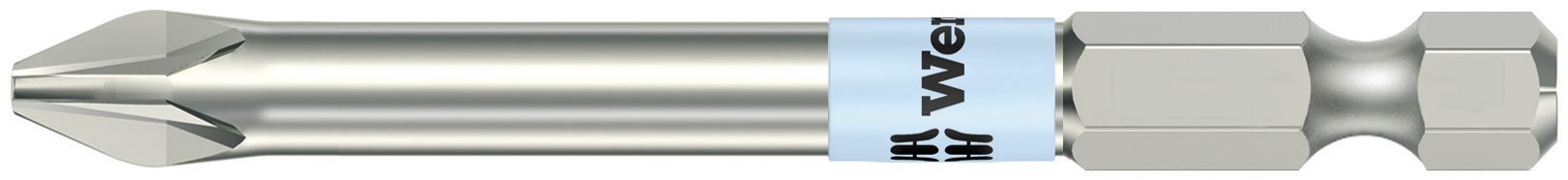 Wera 05071084001 Torsion Stainless Steel Bit For Pozi Screws PZ1 x...