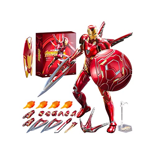 Figuras de acción Iron Man MK L de lujo a escala 1/10 del 10.º aniversario para coleccionistas,...