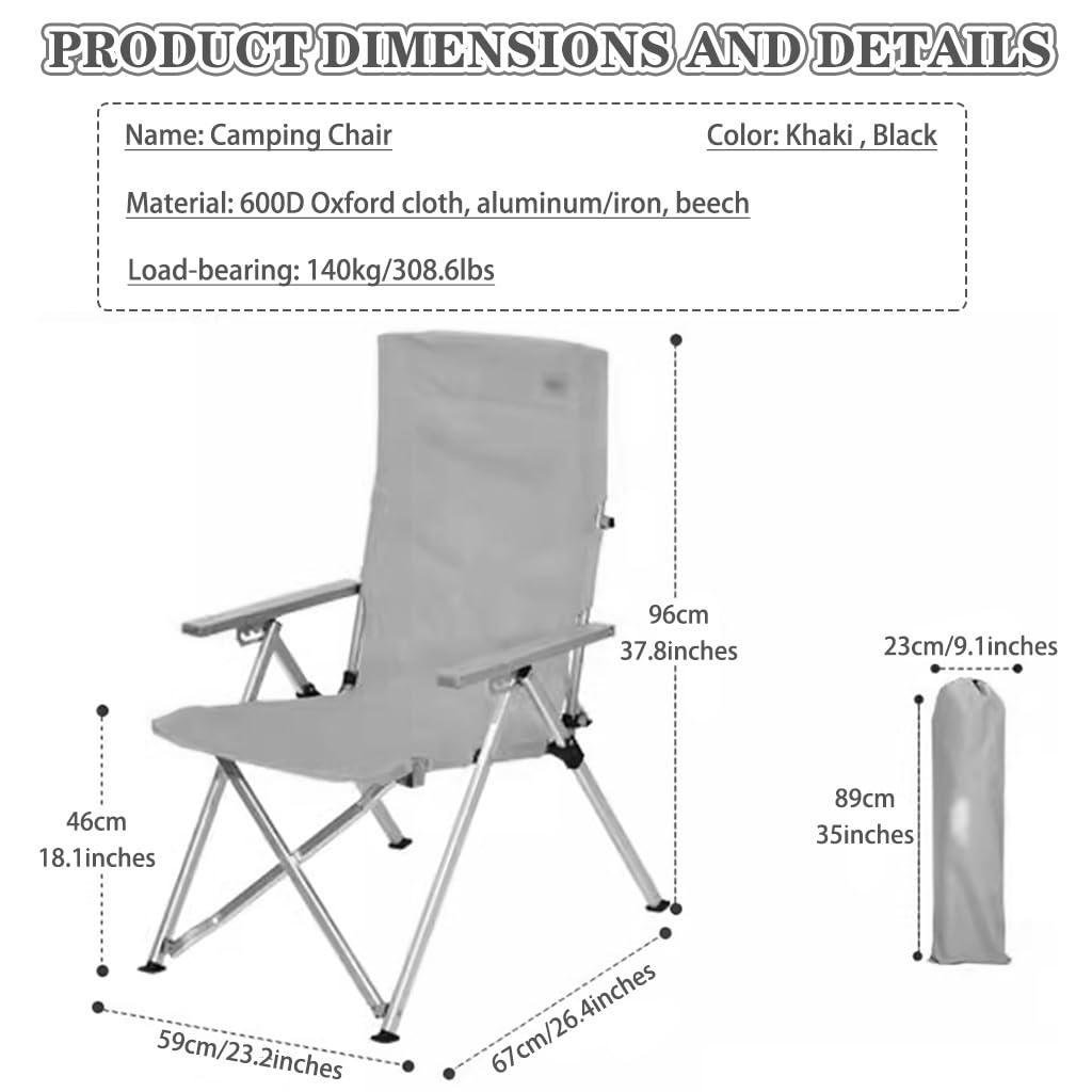 Amazon.co.jp: アウトドアチェア 4 段階調節可能な座位・横位 キャンプ
