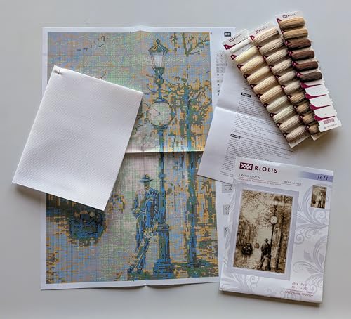 Image of RIOLIS 1611 Old Photo Counted Cross Stitch Kit 10.25 x 15 in