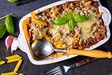 adrium Cuadro de madera de 50 x 30 cm: fideos, cazuela de carne picada con queso (138448138)