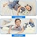 Dalmao 40 inch Jumbo Husky Stuffed Animals, Giant Wolf Dog Plush Toys, Cute Soft Big Husky Plushies, Large Puppy Body Pillow, Gift for Kids, Birthdays, Christmas