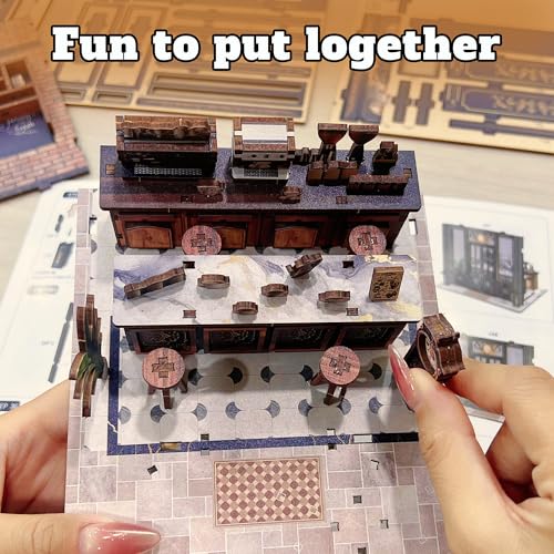 Retro Coffee Shop Book Nook Kit thumbnail 4