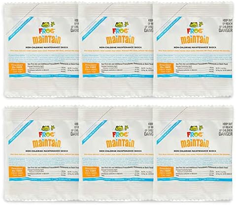 FROG Maintain® Non-Chlorine Shock Treatment for Hot Tubs 6-Pack