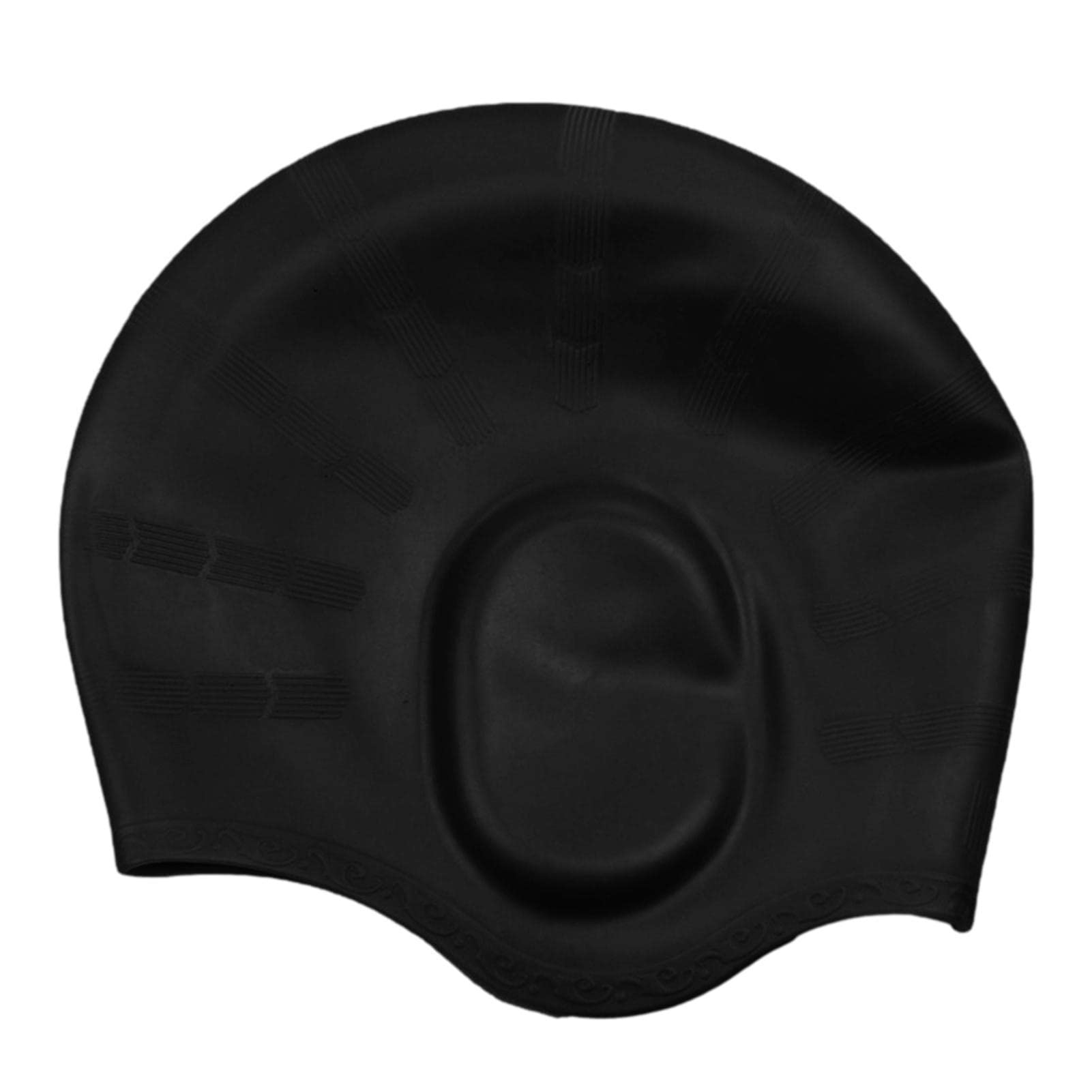 f fabobjects F FABOBJECTS® Swim for Long Hair,Pool Silicone Swim | Waterproof Swimming s with Ear Protection, Stretchable Swim s for Kids Women Men-picture-29