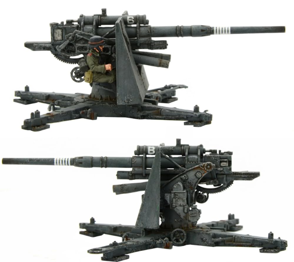 Warlord Games German Army Flak 37 8.8cm - 28mm Scale Miniatures for Bolt Action Highly Detailed World War 2 Miniatures for Table-top - Image 3
