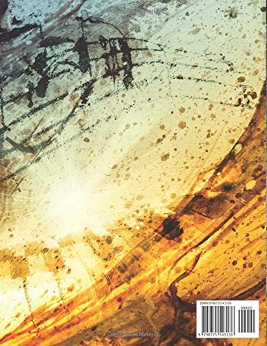 Blank Music Composition Notebook 8.5" x 11 " 120 Pages: Pattern Cover | Composition, Ruled Note Book, Stationery Supplies, | School, College, University image 3