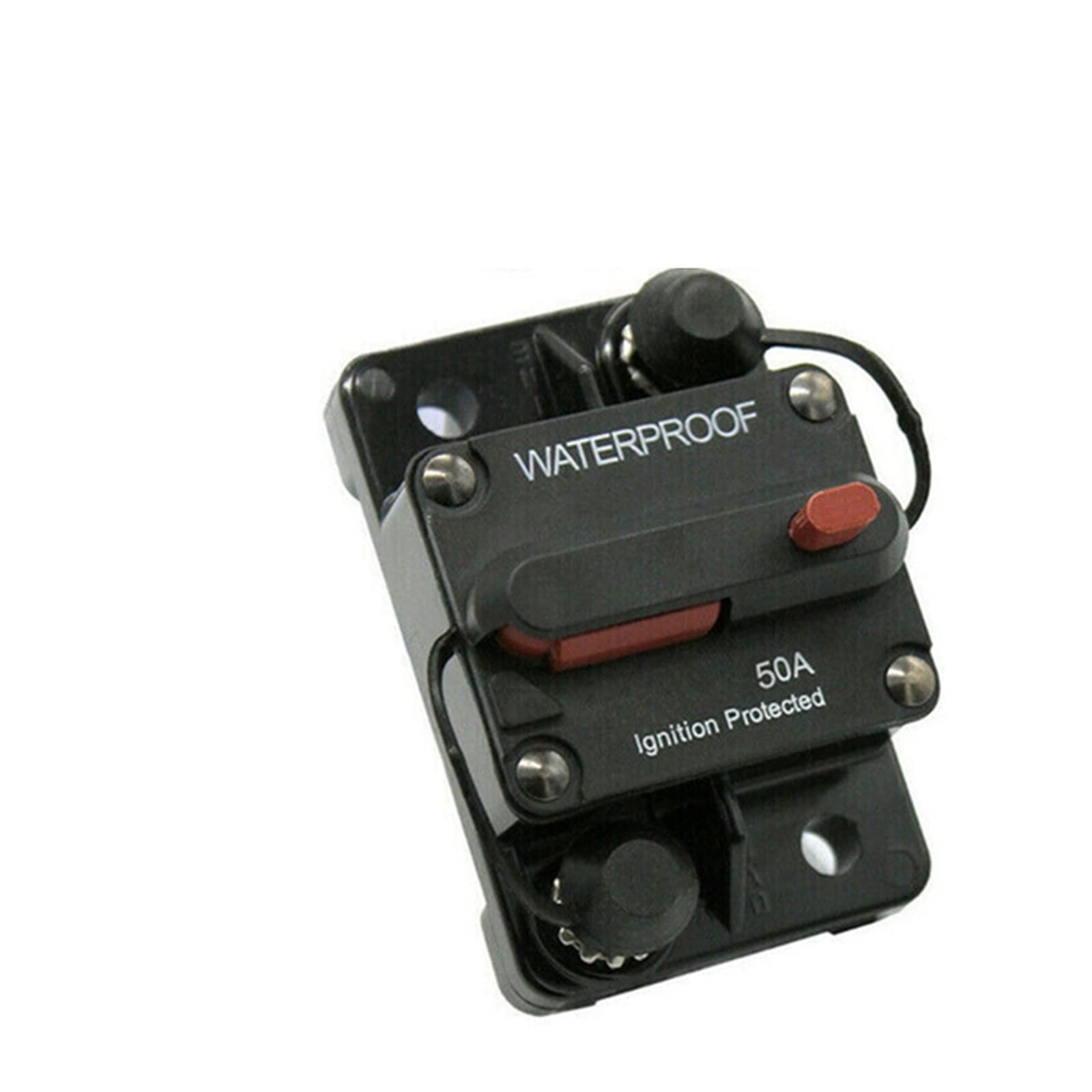Porte-fusible de voiture 50A disjoncteur circuit réinitialisation étanche 12V