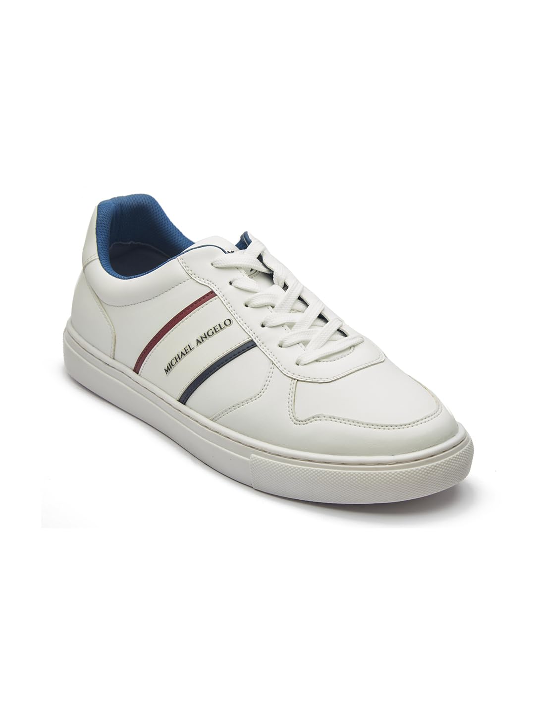 See full amazon price history chart for Michael Angelo Stylish Synthetic Leather White Fashion Sneakers Breathable Comfort Walking Shoes for Men Michael Angelo Stylish Synthetic Leather White Fashion Sneakers Breathable Comfort Walking Shoes for Men (B0CN2S9J6R) Amazon Price History, Amazon Price Tracker