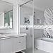 White Lace Transparent Removable Wallpaper Border Shop Display Window Sticker Bathroom Mirror Decor Rustic Floral