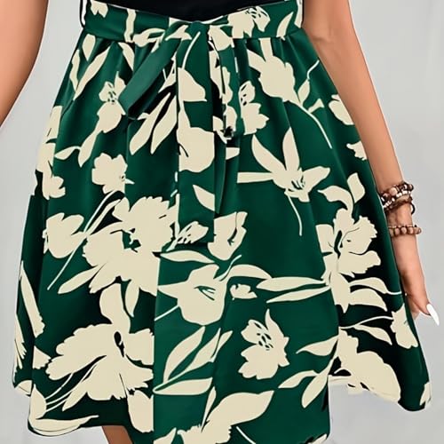 Women's Skirts Spring Summer Casual Printing Thin Belt Street Shopping Park Picnic Beach Dating Strolling Outings3