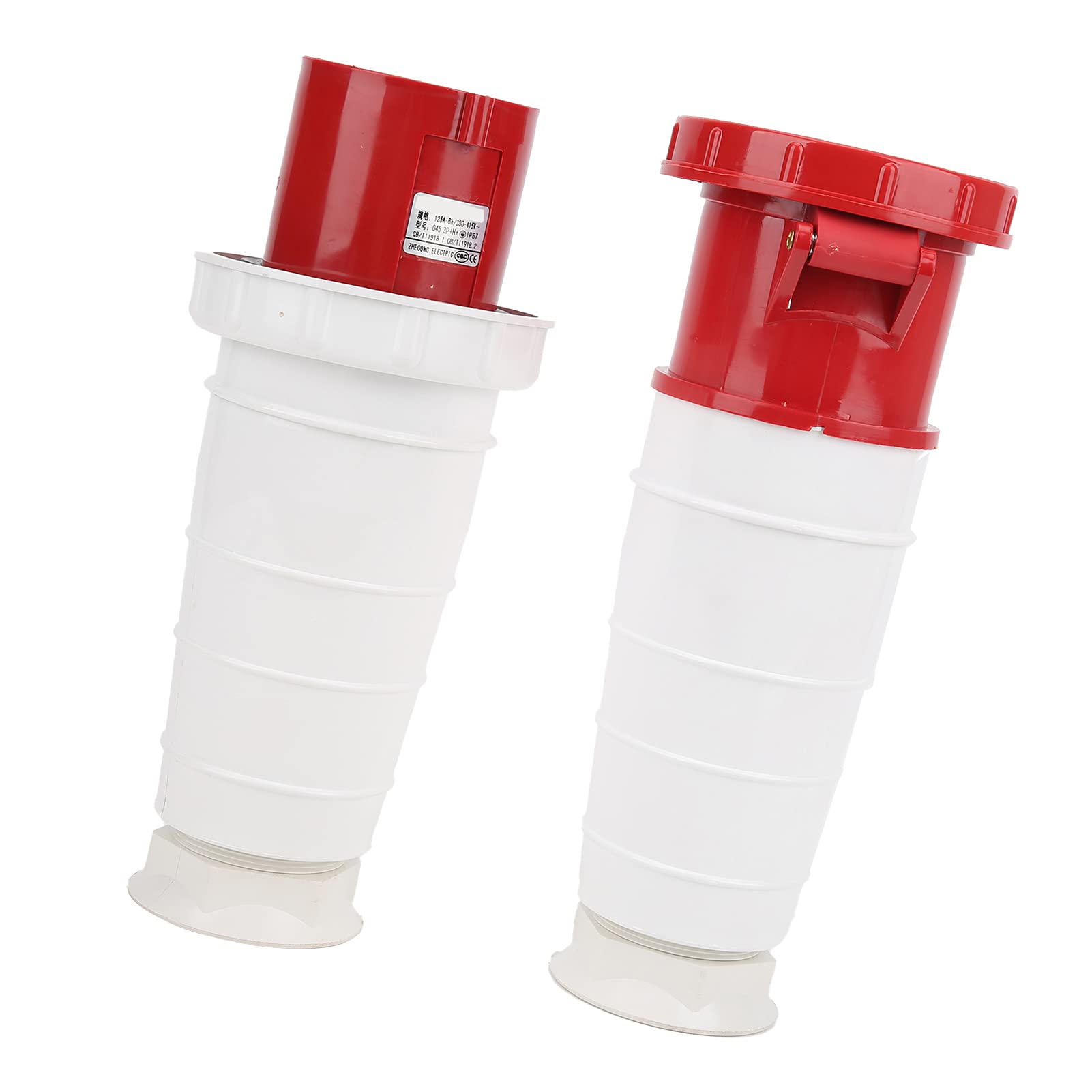 Generic Wtyczka Przemysłowa Wodoodporna 380-415 V 125 A Trwałe i Niezawodne Złącze 5-pinowe dla Lotnisk i Kolei