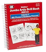 Webber Jumbo Artic Drill Book Add-On Volume 4: 992 Phrases & Sentences Pictures with Printable CD-ROM B01FGMM0AE Book Cover