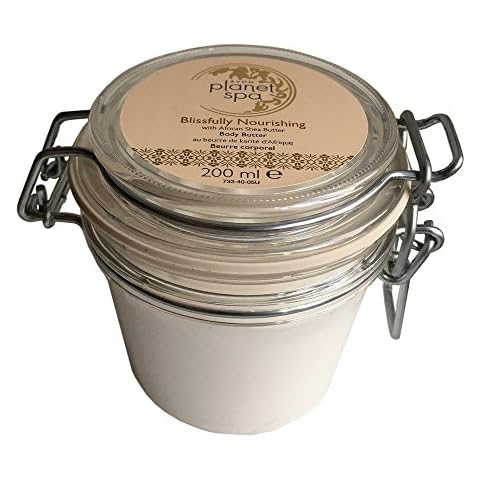 Avon planet spa blissfully nourishing body butter jar with African Shea Butter - 200ml Cover
