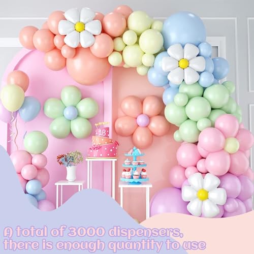 Phinus 3000 Pieces Glue Points, Balloon Tape, Sticky Dots, Double Sided Glue Points, Balloon Sticky Dots for Craft, Wedding Decoration, Stick Photos - Image 8