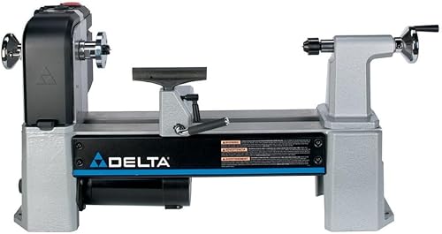 Delta Industrial 46-460, torno midi de velocidad variable, 12-12 pulgadas