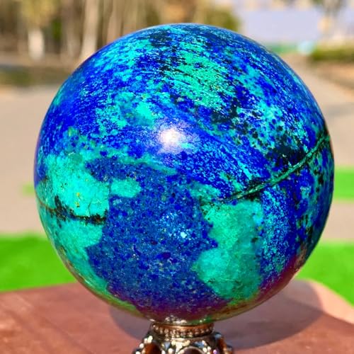 Rstnunssy Natural Azurite Crystal Ball...