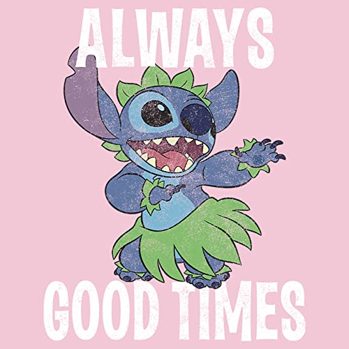Disney Lilo Good Time Stitch Girls Short Sleeve Tee Shirt2