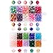 Small assorted color beads