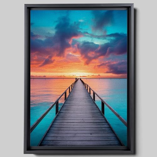 日本未入荷-2サイズ♪タペストリーアート - Wooden Pier Sunset 日本未入荷-2サイズ♪タペストリーアート - Wooden Pier Sunset