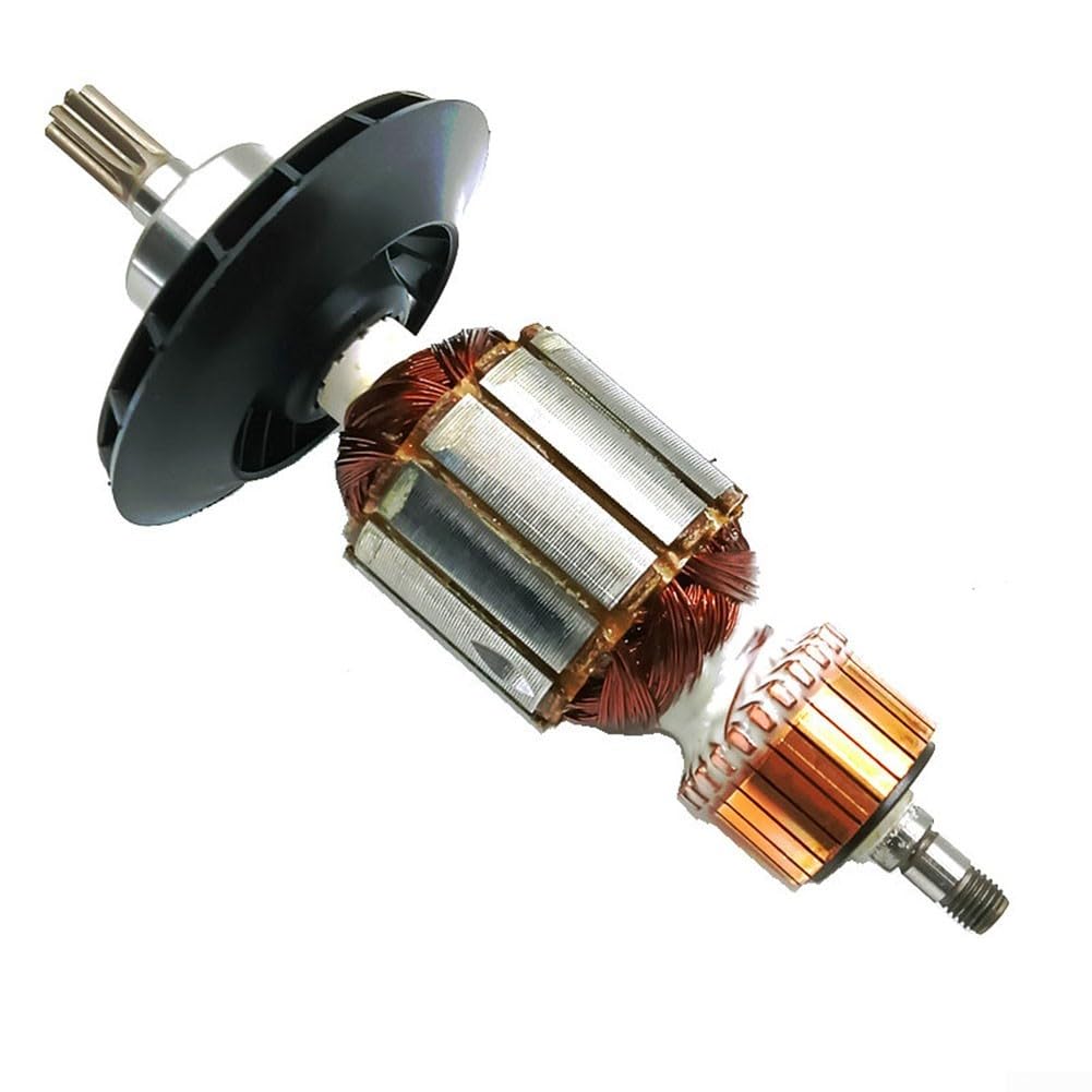 Per armatura rotore 1619P10769 compatibile con trapano a percussione GBH5-40, parte di ricambio in metallo per riparazione utensili elettrici, componente di ancoraggio motore elettrico