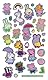 Peppa Pig Pink Sparkly Reusable Stickers, Official Licensed Product, Reusable on Non-Porous Surfaces