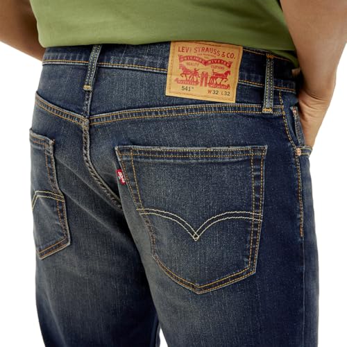 Image of Levi's Men's Mid Rise 541 Regular Tapered Fit Jeans