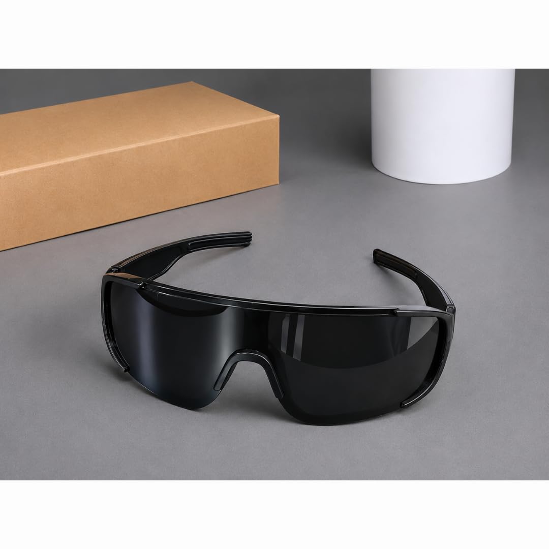 V2 Velocity Sports Sunglasses UV400 Cycling Running Outdoor Eyewear (Black)-image-35