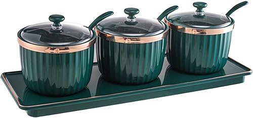 KEMAXI Caja de almacenamiento de condimentos, tarros de condimentos, macetas de especias de cocina, caja de condimentos, material de polipropileno