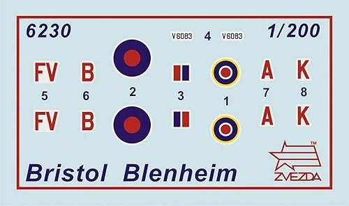 Miniatura 4 de Zvezda Modelos British Bomber Bristol Blenheim MK IV Snap Fit Kit de modelos