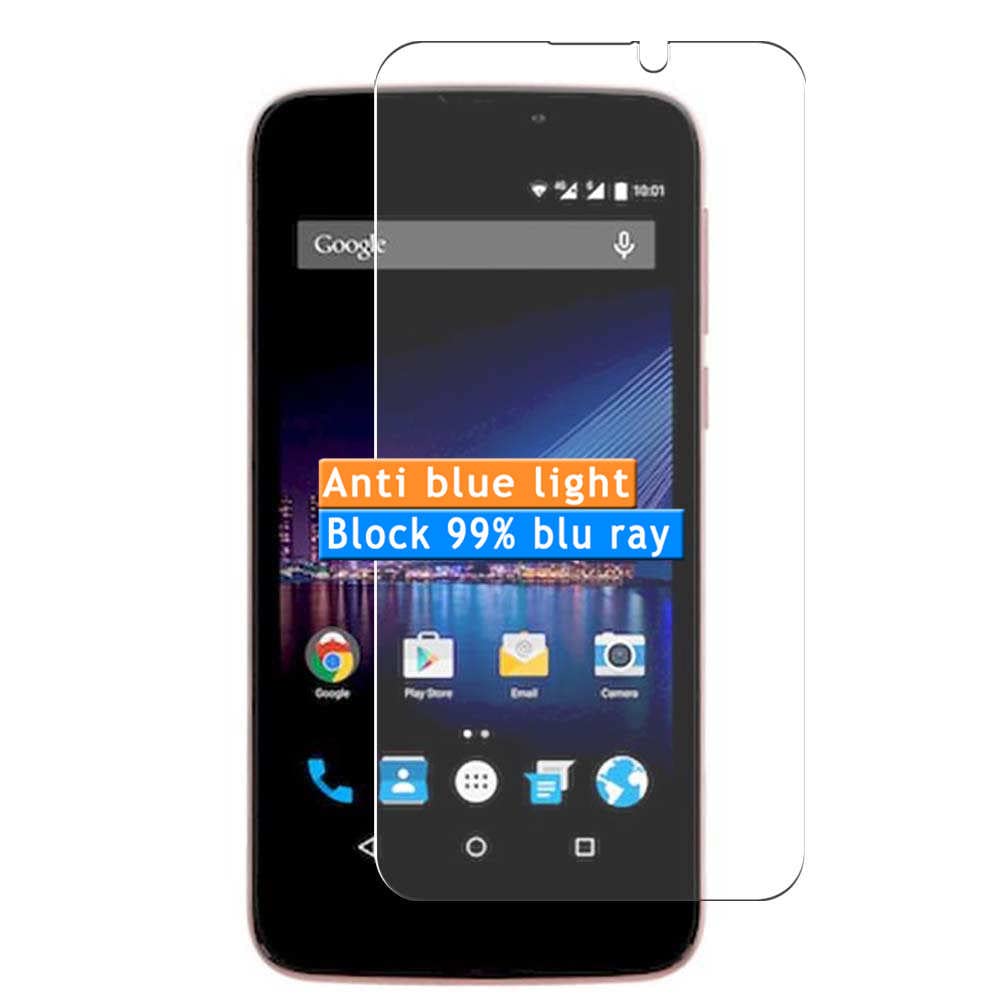 3-Pack Anti Blue Light Screen Protector, compatible with Phicomm Clue 2S TPU Film Protectors Sticker [ Not Tempered Glass ]