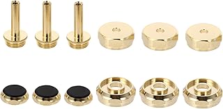 LIGHTAOTAO Botão pequeno botão trompete fivela de pistão botão trompete portátil ferramenta de trompete musical acessórios musicais acessórios goldendoodle bach trompetas trompetas de trompete válvula inferior cobre simples