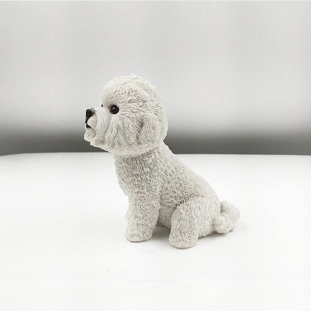 Amazon.co.jp: 彫刻シミュレーションビションフリーゼ犬モデル車