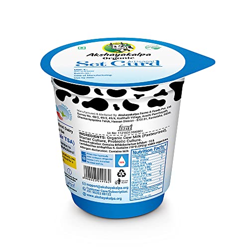 Image of Akshayakalpa - Artisanal Organic Set Curd / Dahi 400g