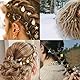 YOYEAH 220 Stk Dreadlocks Schmuck Haarringe, Haarschmuck Ringe gold/silber, Haarspiralen Clips, Braids Schmuck, Piraten Haarschmuck für Damen & Herren, Haarschmuck Piratin