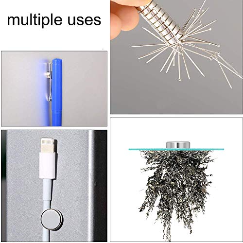 Yizhet 50 Stück Mini Magnete Kühlschrank Klein Gelten für Magnettafel Whiteboard Tafel Pinnwand u.v.m. (8 x 3mm)