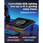llano-Laptop-Cooling-Pad-with-Powerful-Turbofan55inch-Diameter-Fast-Cooling-Gaming-Notebook-Computer-156-21in-Adjustable-Speed-Touch-Control-LCD-Screen-3-Port-USB-A llano Laptop Cooling Pad with Powerful Turbofan(5.5inch Diameter), Fast Cooling Gaming Notebook Computer 15.6-21in, Adjustable Speed, Touch Control, LCD Screen, 3-Port USB A