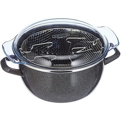 Magefesa Parma Freidora con Tapa de Acero Negro Cover
