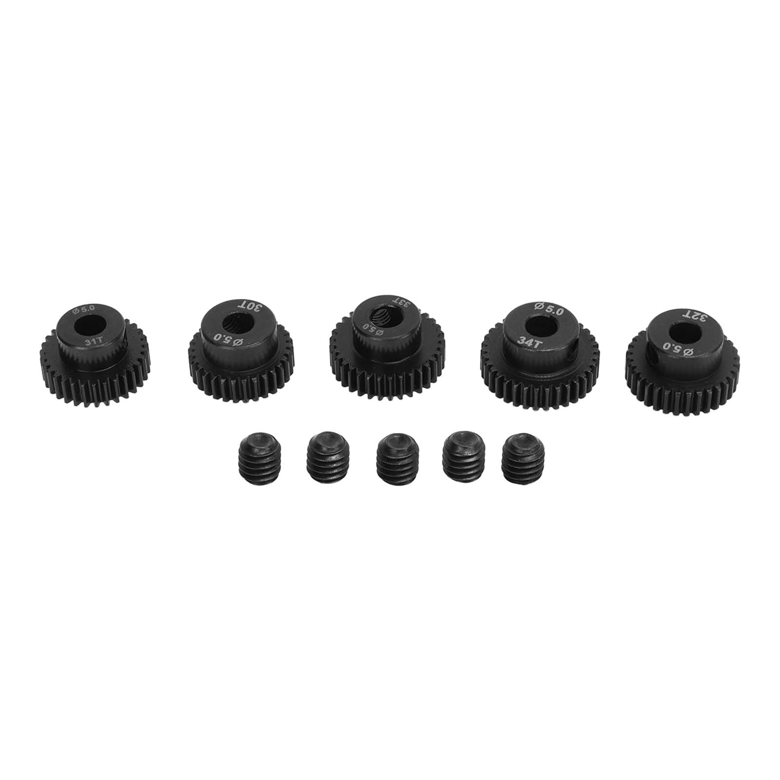 Pignoni 48P Per RC Set Ingranaggi A Pignone Per Auto RC 1/10 - Misure 26T, 28T, 30T, 32T, 34T, Passo 48P Kit Guarnizioni Ape 50 - Foto 5