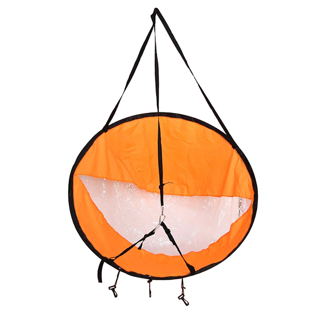 TIANTIAN Kayak Boat Wind Sail Sup Paddle Board Vela Canoa Vela Barche a Canoe WindWindWindow Pieghevole Durevole Downwind Kayak Vela Kit con Finestra Trasparente Surfling per Kayak Barca a Vela Canoa