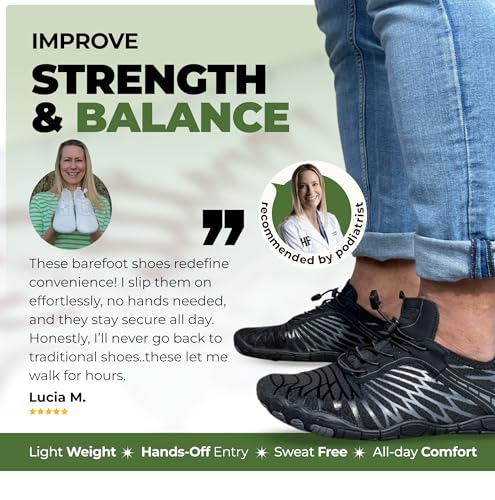 Lazuli Pro - Healthier and Comfortable Feet with Barefoot Shoes, Lightweight Flexible, Arch Support, Wide Walking Shoes (Unisex)4