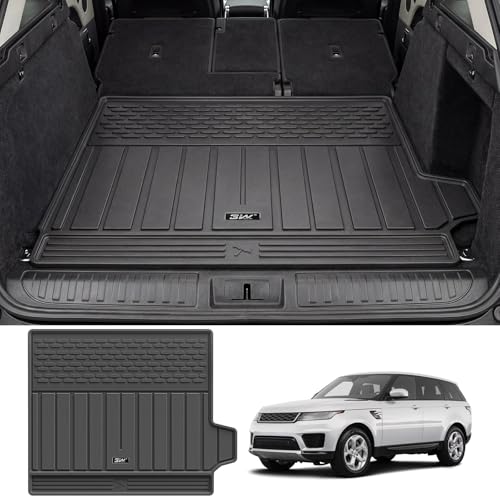 3W TPE Custom All-Weather Trunk Mat for 2014-2022 Range Rover Sport, Waterproof Anti-Slip Easy to Clean Land Rover Sport Trunk Accessories