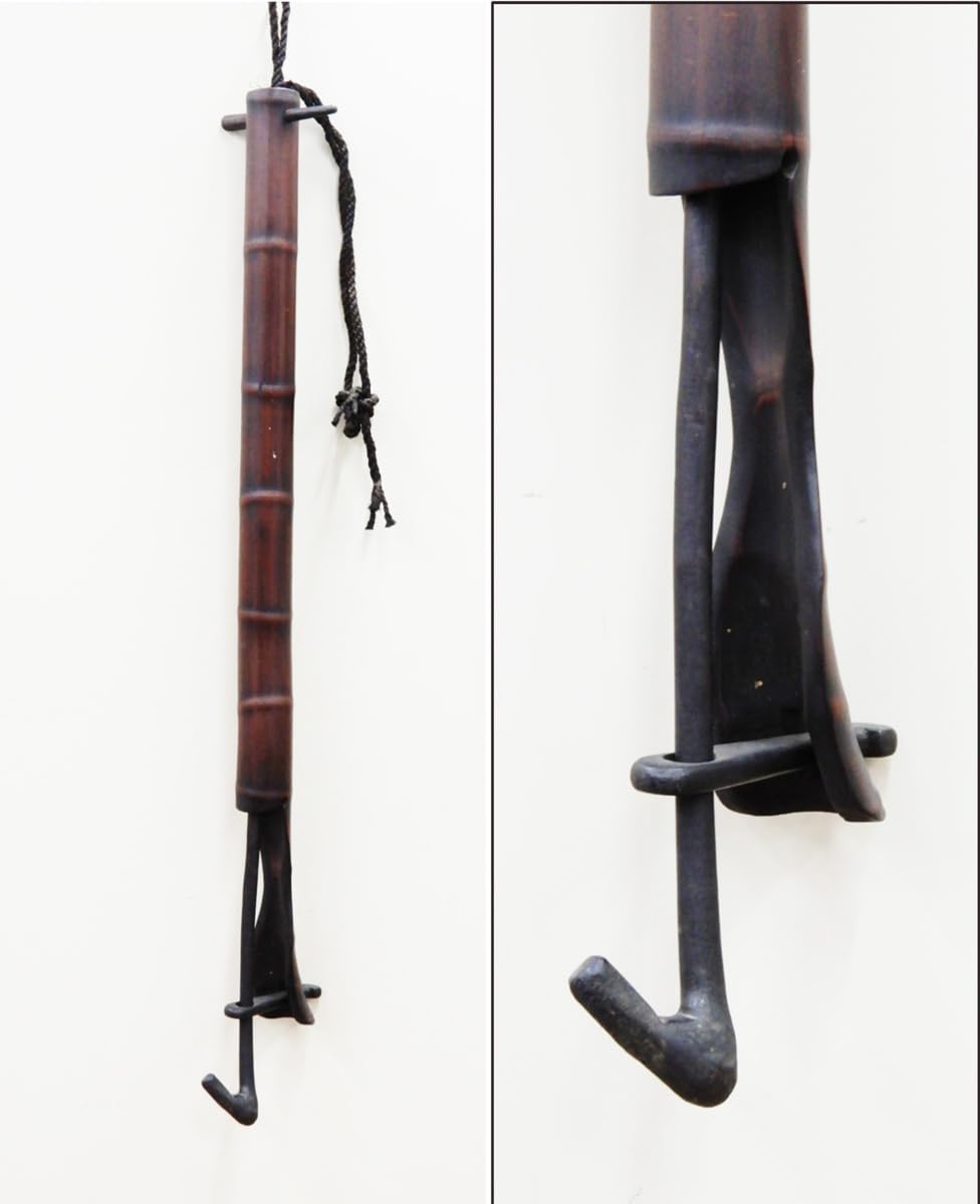 欅製 空鉤 52×65ｃm 囲炉裏道具 自在鉤 自在駒 古民芸 欅製 空鉤 52×65cm 囲炉裏道具 自在鉤 自在駒 古民芸