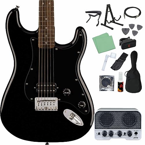 Amazon | Squier by Fender SONIC STRATOCASTER HT H Black エレキ
