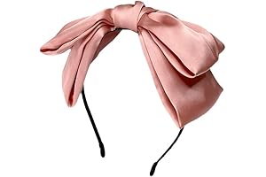 1Pcs Pink Bow Headbands For Hair Styling