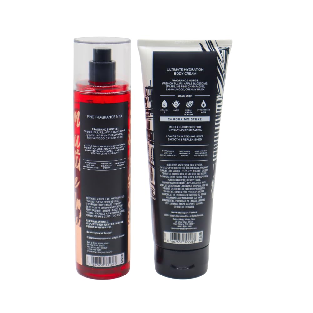 Amazon.com : Bath & Body Works Emily in Paris PARIS AMOUR Fine