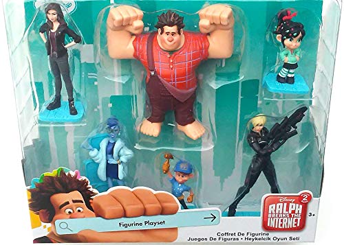 Disney Collection Wreck-It Ralph 2 Figure Play Set 6 Pieces